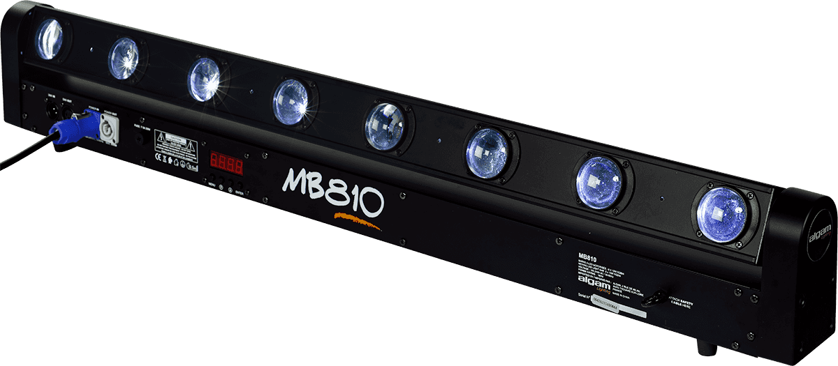 MB 810 8 x LEDS motorized RGBW bar