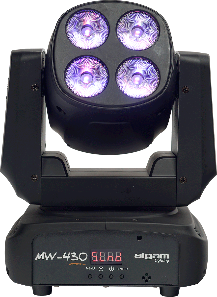 4 x 30W RGBW LED Wash Moving Head