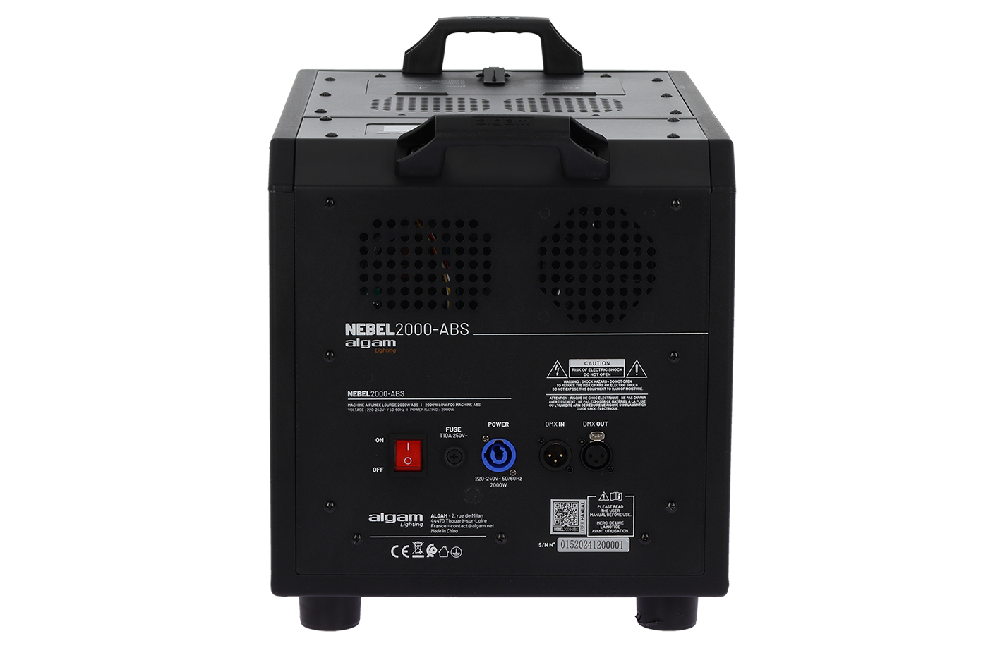 2000W ABS low fog machine