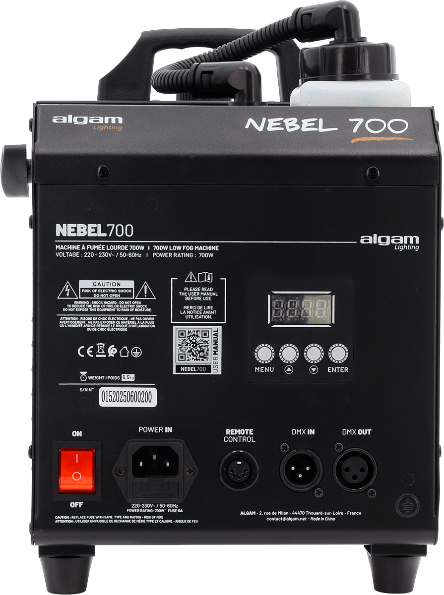 700W Low Fog Machine