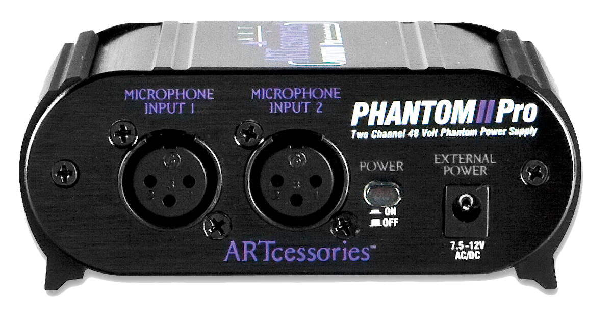 Dual Ch. Phantom Power Supply