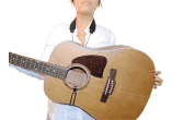 Strap for guitar leather
