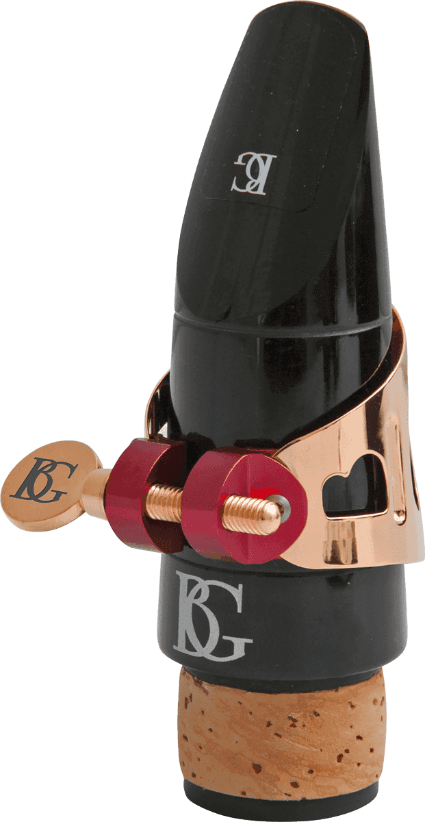 Ligature Duo gold plated rose - Bb Clarinet/Alto sax