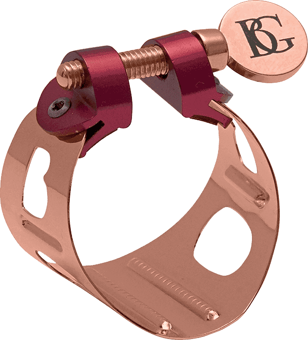 Ligature Duo gold plated rose - Tenor sax