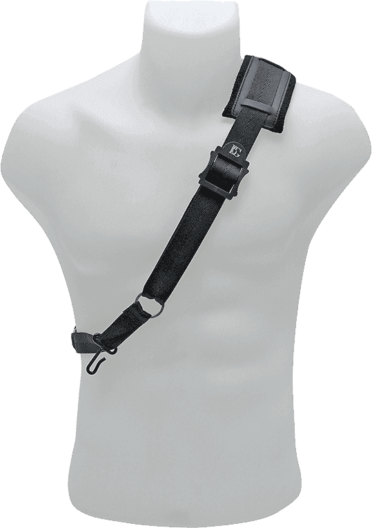 Shoulder strap for sax - metal hook