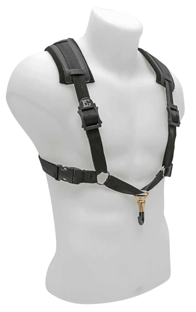 Harness comfort for sax - metal snap hook - man XL