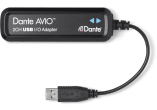 Dante USB adaptor 2 channels in/out