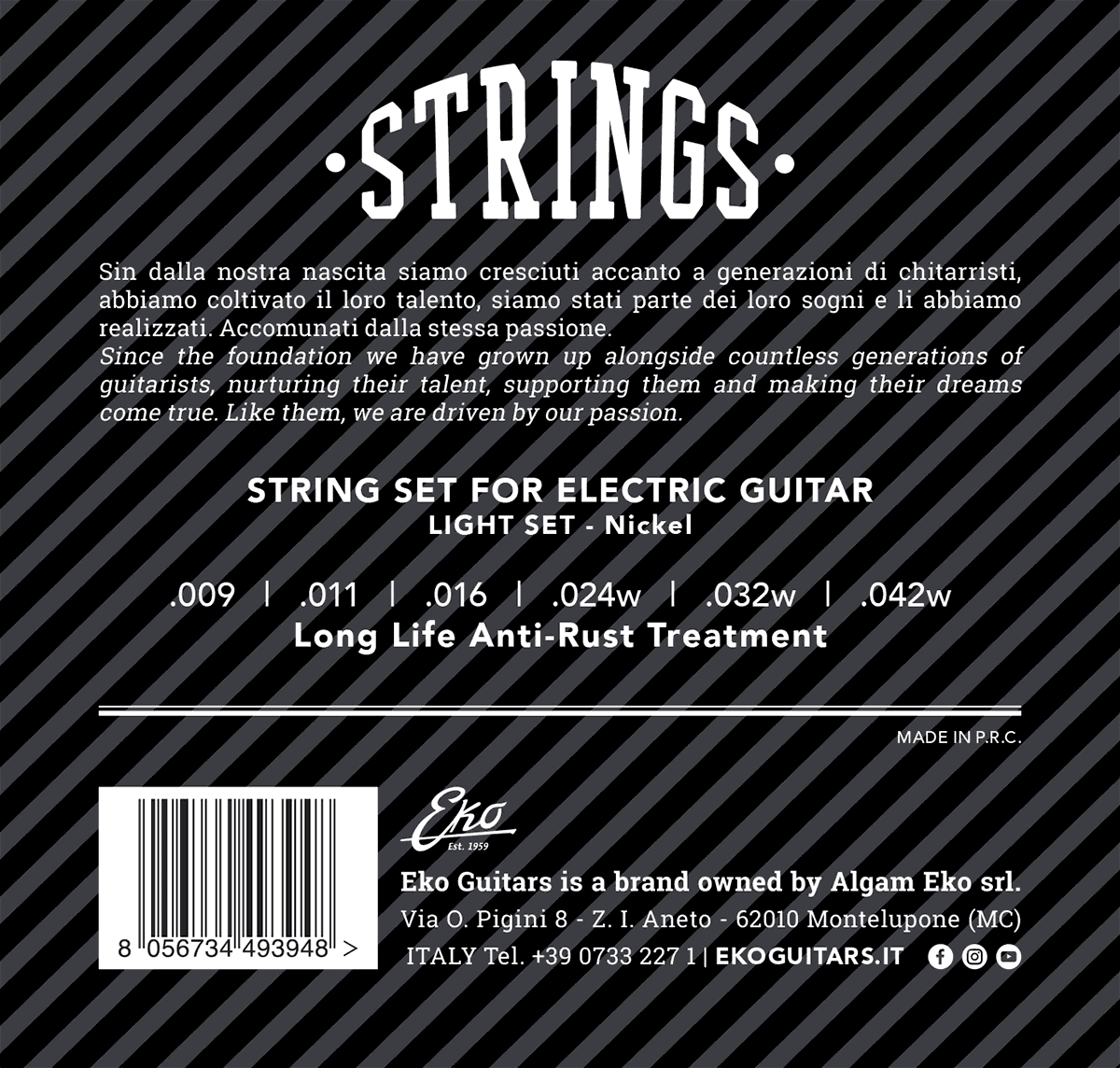 09-42 Electric guitar strings