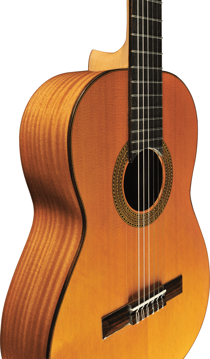 Classical guitar, made in Spain, solid Cedar top