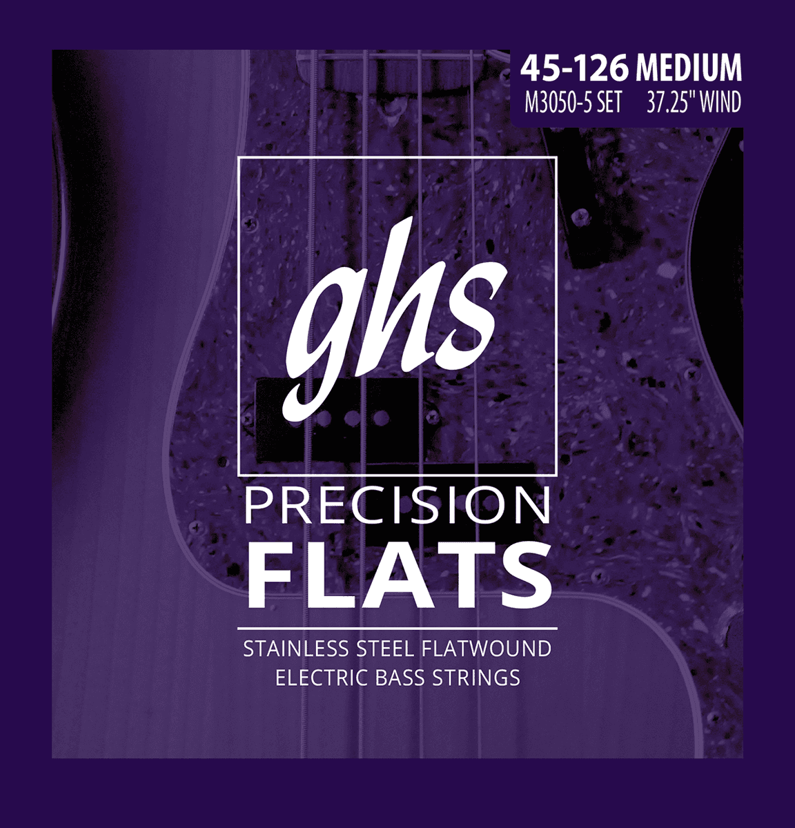 BASS PRECISION FLATS™ - Medium, 5 String (37.25