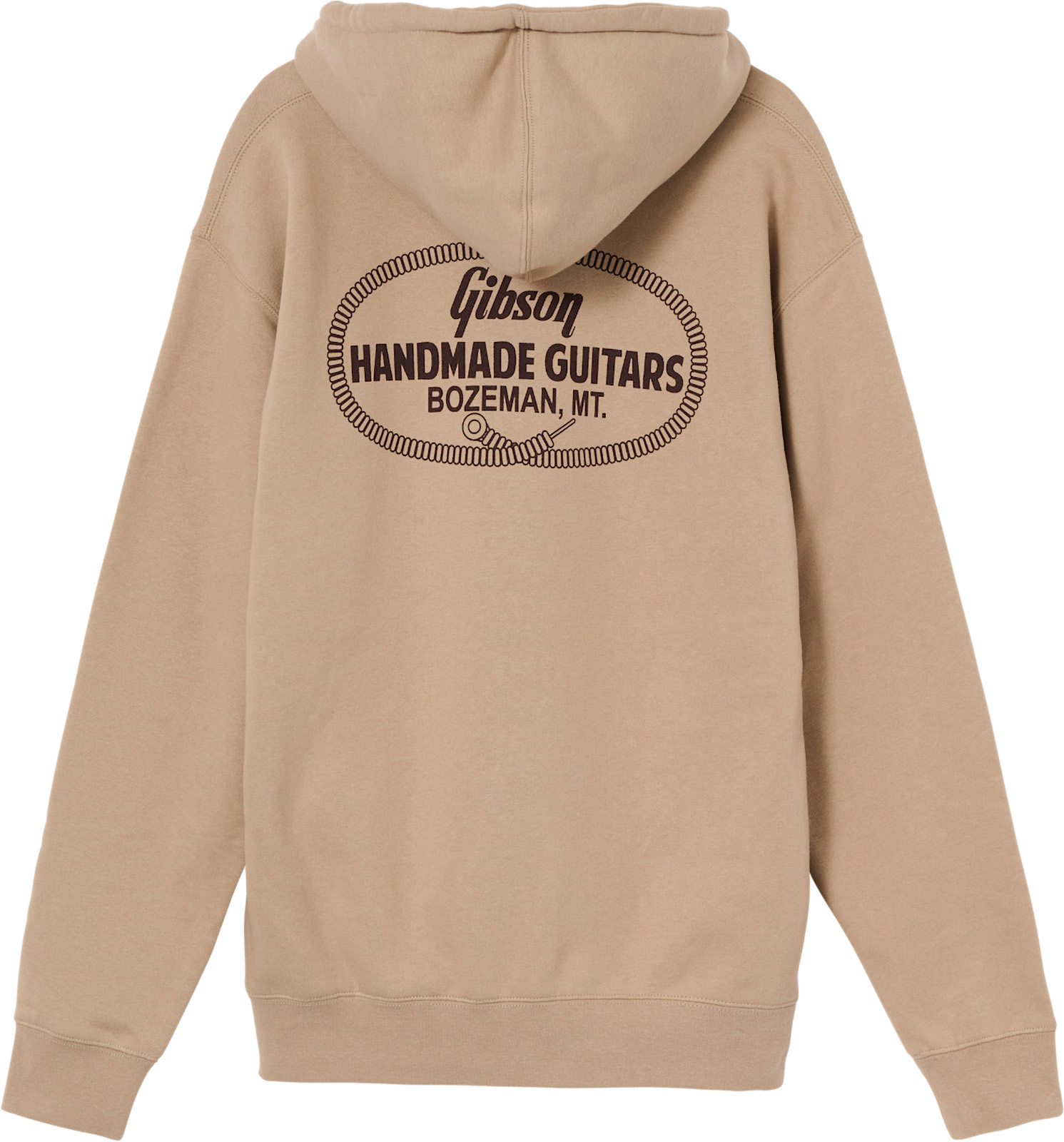 SWEAT Hoodie Handmade Guitars (Tan), 2XL