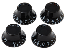 Top Hat Knobs (Black)(4 pcs.)