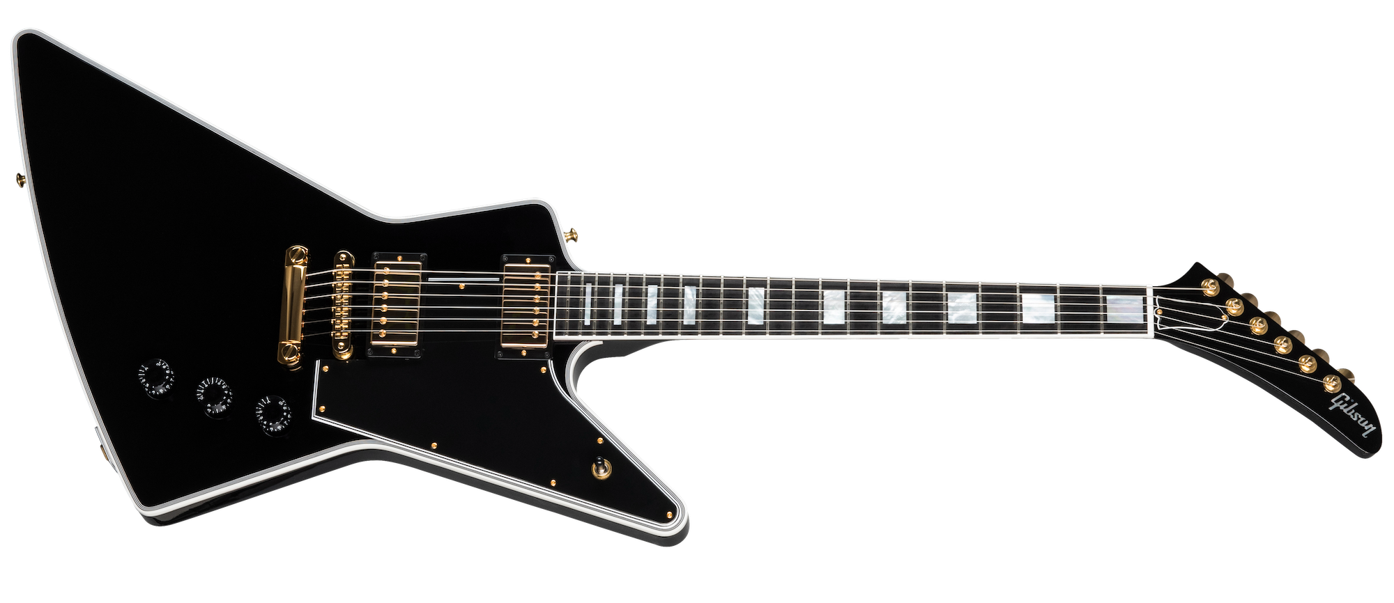 Explorer Custom w/ Ebony Fingerboard Gloss Ebony