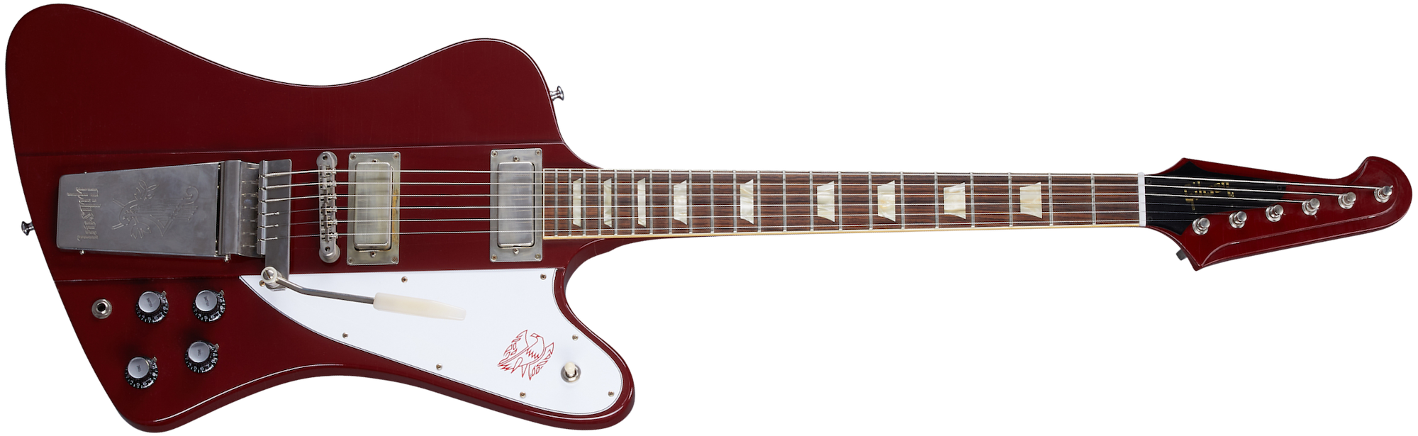 1963 Firebird V w/ Maestro Vibrola Ultra Light Aged Ember Red