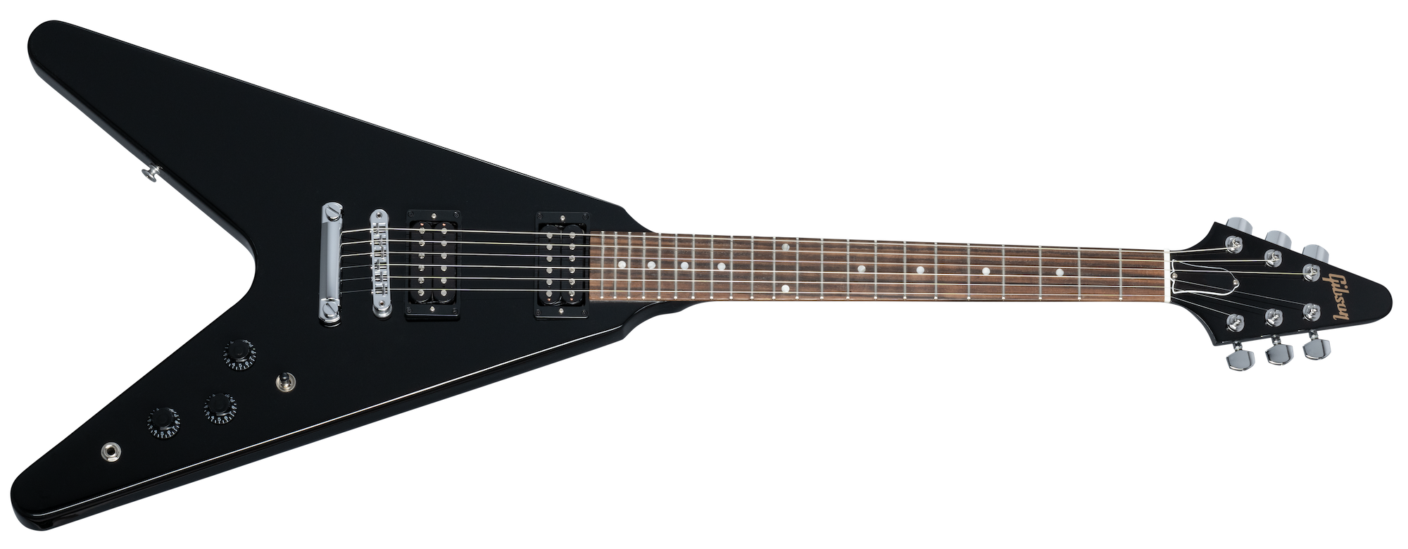 80s Flying V Ebony