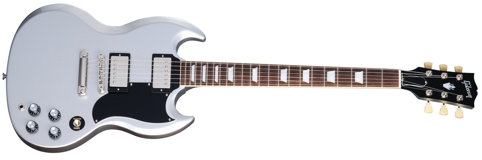 SG Standard '61 Stop Bar Silver Mist