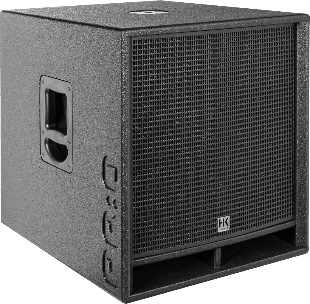 Active 18″ bass reflex subwoofer