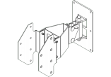 Wall mount for 2 P10