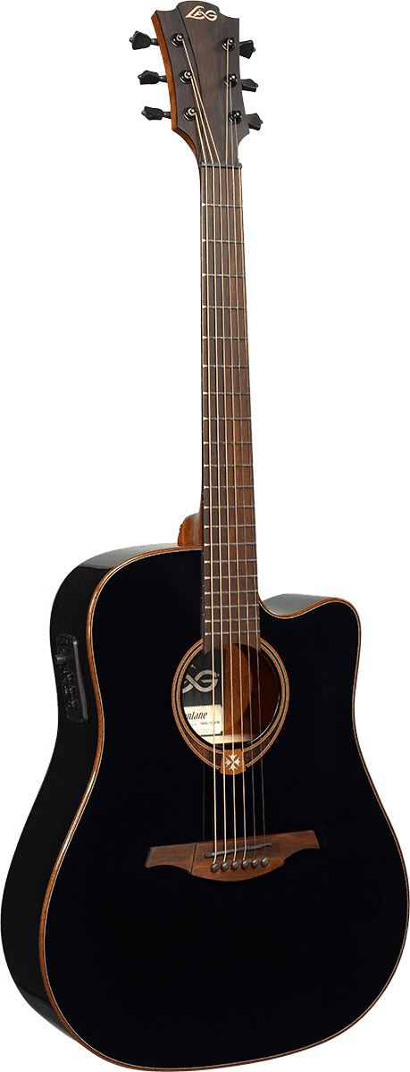 Dreadnought cutaway electro black