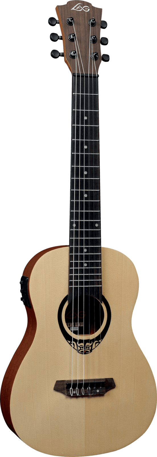 Tiki Uku Mini Guitar acoustic electric 