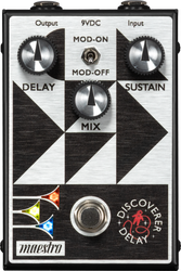 Delay pedal with BBD technology