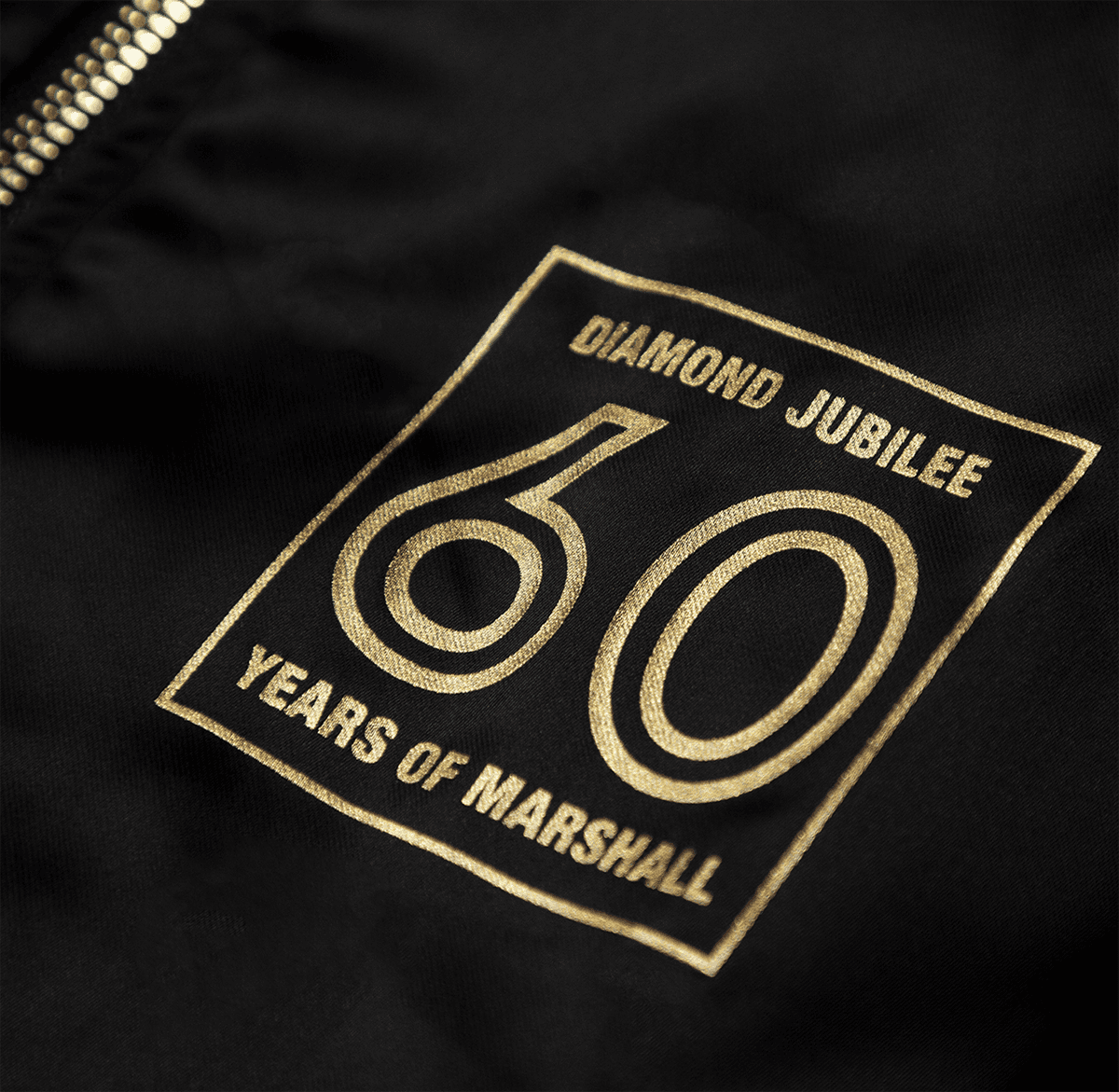 60TH ANNIVERSARY SATIN BOMBER JACKET - XL