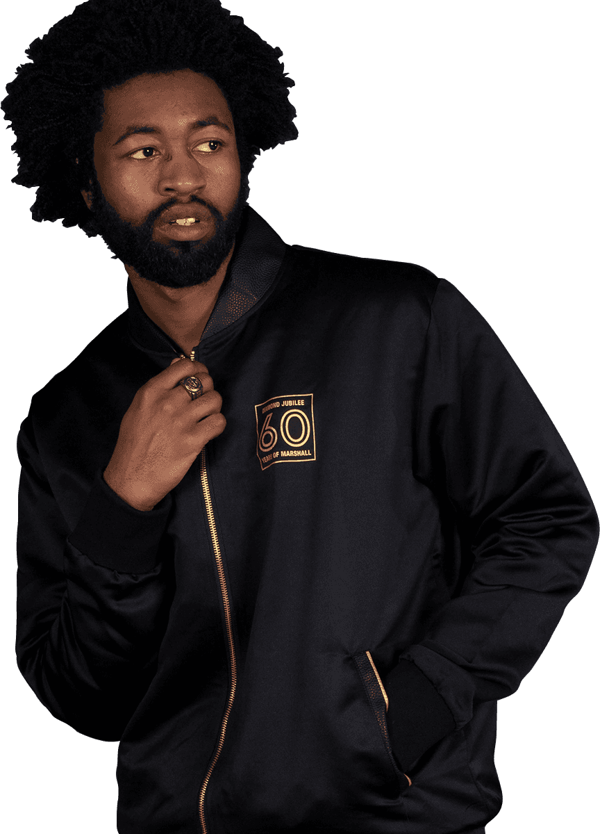 60TH ANNIVERSARY SATIN BOMBER JACKET - XL