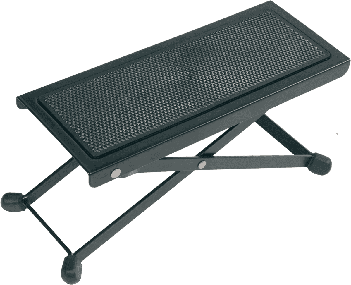 Adjustable footrest, black