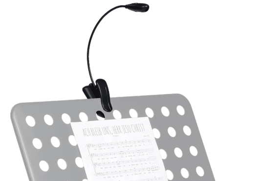 Gooseneck lamp to clip (9 led)