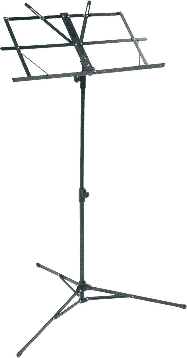 Foldable Eco music stand black